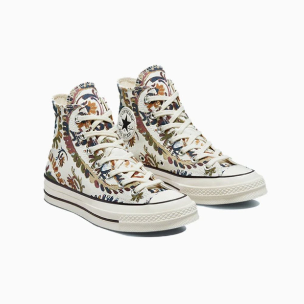 Converse  Chuck Taylor All Star 1970s High Tops Fall Egret Floral